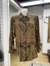 Nygard vintage paisley top 12 12