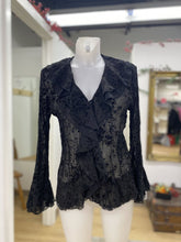 Load image into Gallery viewer, Marie Claire vintage lace top M
