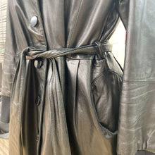 Load image into Gallery viewer, Danier leather pleated coat S
