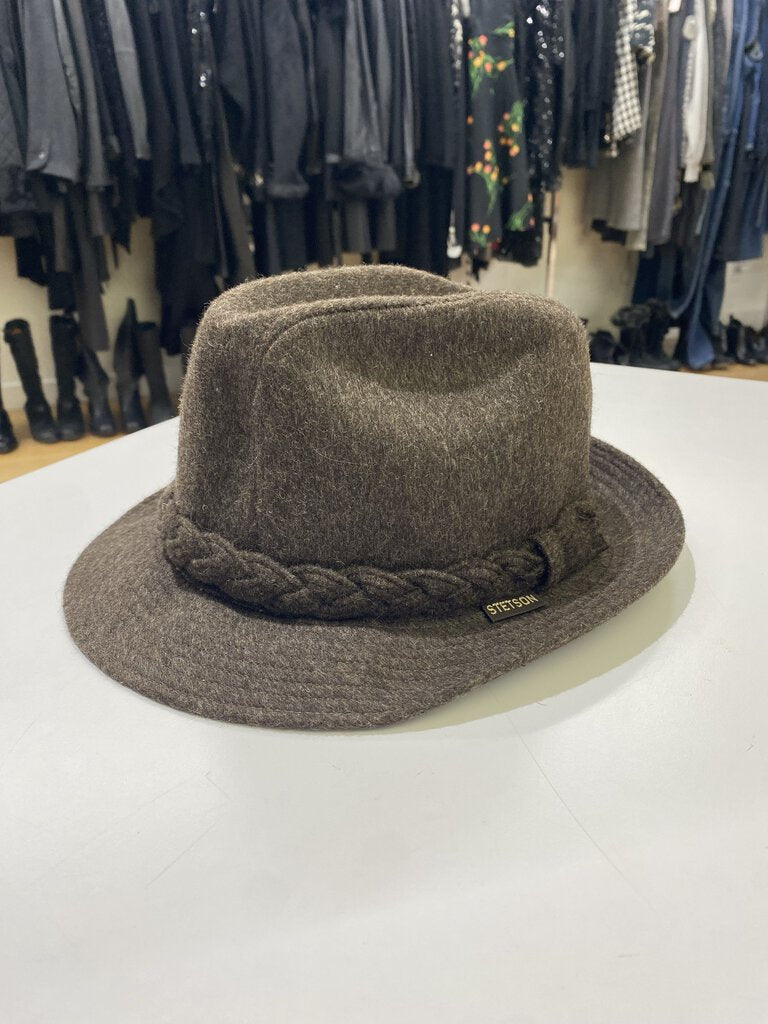 Stetson Tiroler Loden wool fedora S