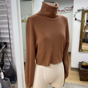 Wilfred crop wool blend sweater L