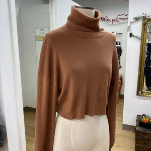 Wilfred crop wool blend sweater L