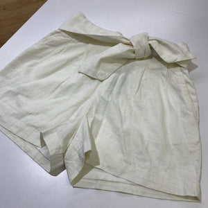 Dynamite lined linen blend shorts XS