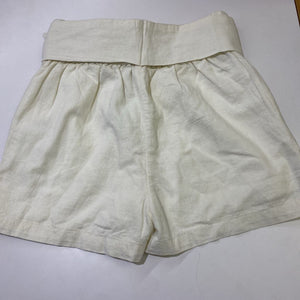 Dynamite lined linen blend shorts XS