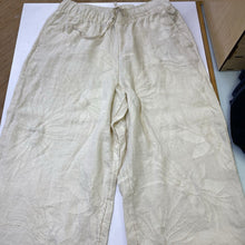 Load image into Gallery viewer, Joie embroidered linen pants NWT L
