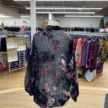 Load image into Gallery viewer, Akemi+Kin sheer/velvet open top O/S
