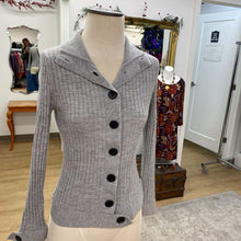 Load image into Gallery viewer, Banana Republic merino wool button cardi M
