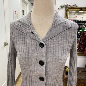 Banana Republic merino wool button cardi M