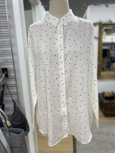 Uniqlo polka dot top XXL NWT