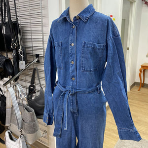 Icone denim jumpsuit XL