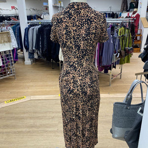 Wilfred leopard print dress S