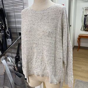 Eileen Fisher hi/low hem sweater L