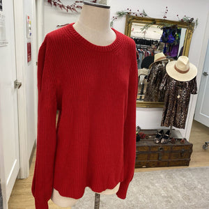 Tory Burch wool blend sweater XL