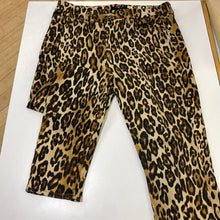 Load image into Gallery viewer, 7 for all mankind leopard print jeans 30
