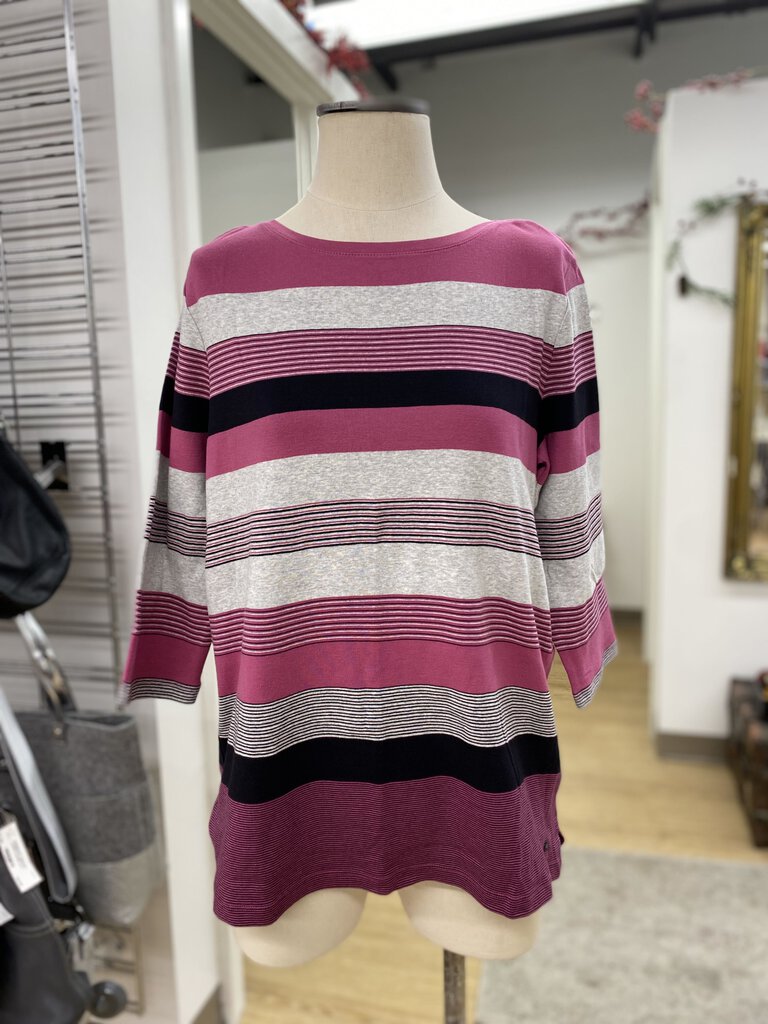 Olsen striped top XL