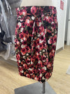 Banana Republic satiny floral skirt 8