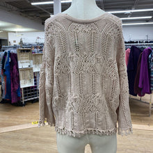 Load image into Gallery viewer, Zara open knit sweater M
