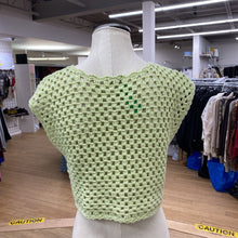 Load image into Gallery viewer, Debut open knit top S/M
