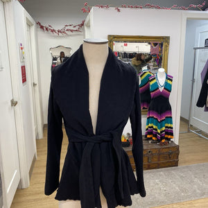 Voila thick sweater jacket L