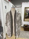 Wilfred silk open cardi XS