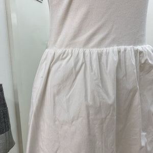 H&M ribbed/stiff cotton dress S