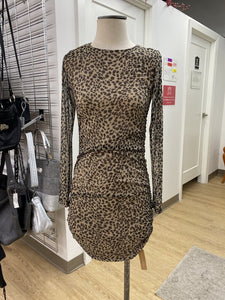 Reformation Tomas cheetah dress NWT S