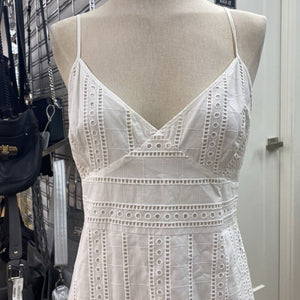 Banana Republic eyelet dress 8