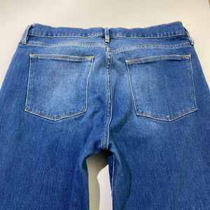 Frame Le High Straight stud detail jeans 31