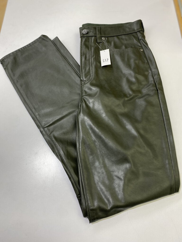 Gap pleather pants 29/8 T (NWT)