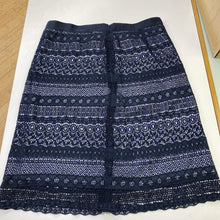 Load image into Gallery viewer, Brooks Brothers striped/lace skirt 10
