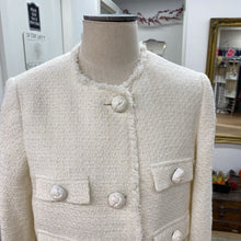 Load image into Gallery viewer, Mango Tweed Blazer L
