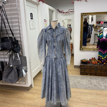 Load image into Gallery viewer, Hollywood vintage denim dress 5
