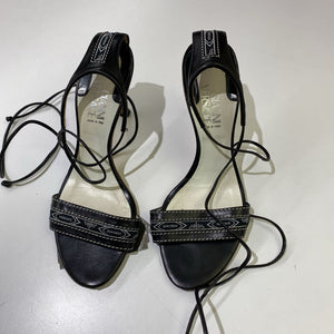 Versace vintage lace up sandals 37