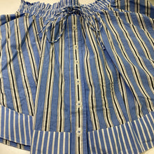 Load image into Gallery viewer, Anthropologie striped skort M NWT
