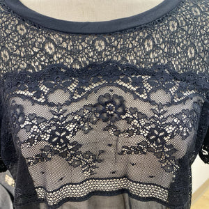 Heather Lace top L