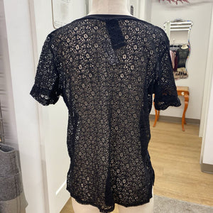 Heather Lace top L