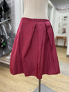 Flavio Casteliani silk taffeta skirt 40