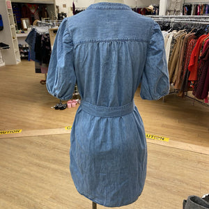 Gap denim dress NWT L