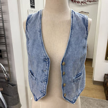 Load image into Gallery viewer, Gap denim vest XS
