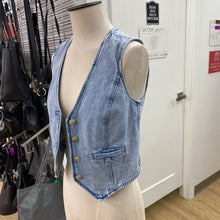 Load image into Gallery viewer, Gap denim vest XS
