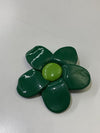 Pono Italy Lucite Flower Brooch