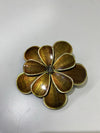 Pono Italy Lucite Flower Brooch