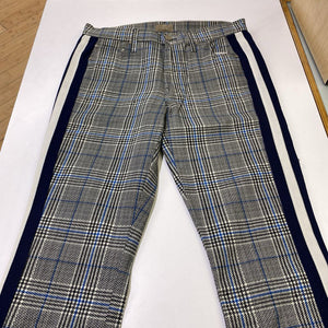 Mother plaid/striped pants 28