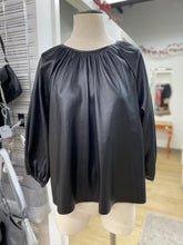 Load image into Gallery viewer, Wilfred Bica pleather top NWT S
