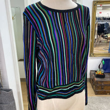 Load image into Gallery viewer, Diane Von Furstenburg wool/silk/blend knit top 8
