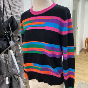 Zaket & Plover cotton/cashmere striped sweater S