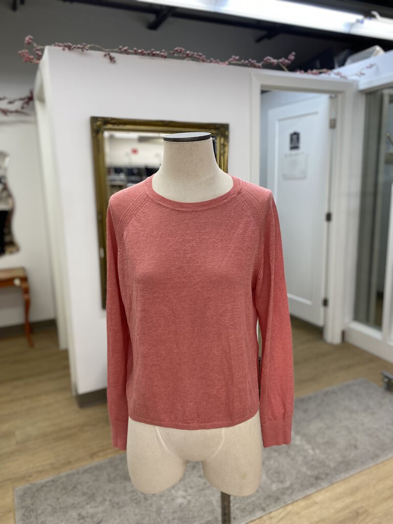 Banana Republic linen blend top S