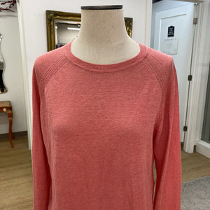 Banana Republic linen blend top S