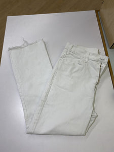 Mother The Hustler Ankle Fray jeans 33