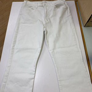 Mother The Hustler Ankle Fray jeans 33